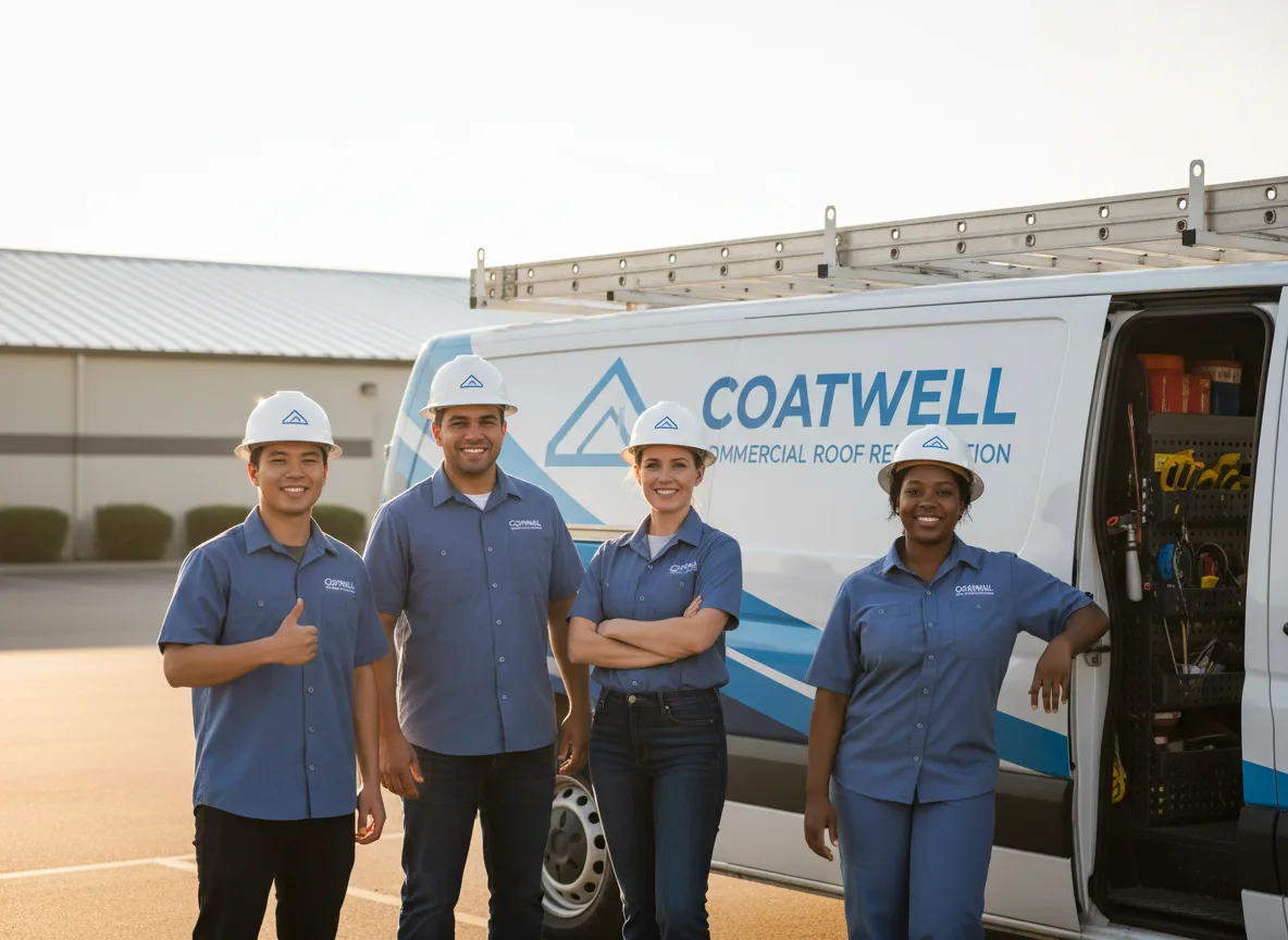Commercial roof coating company in Greenlawn, NY